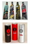 Mountain Dew and Coke cans