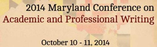 Writing conference website screenshot